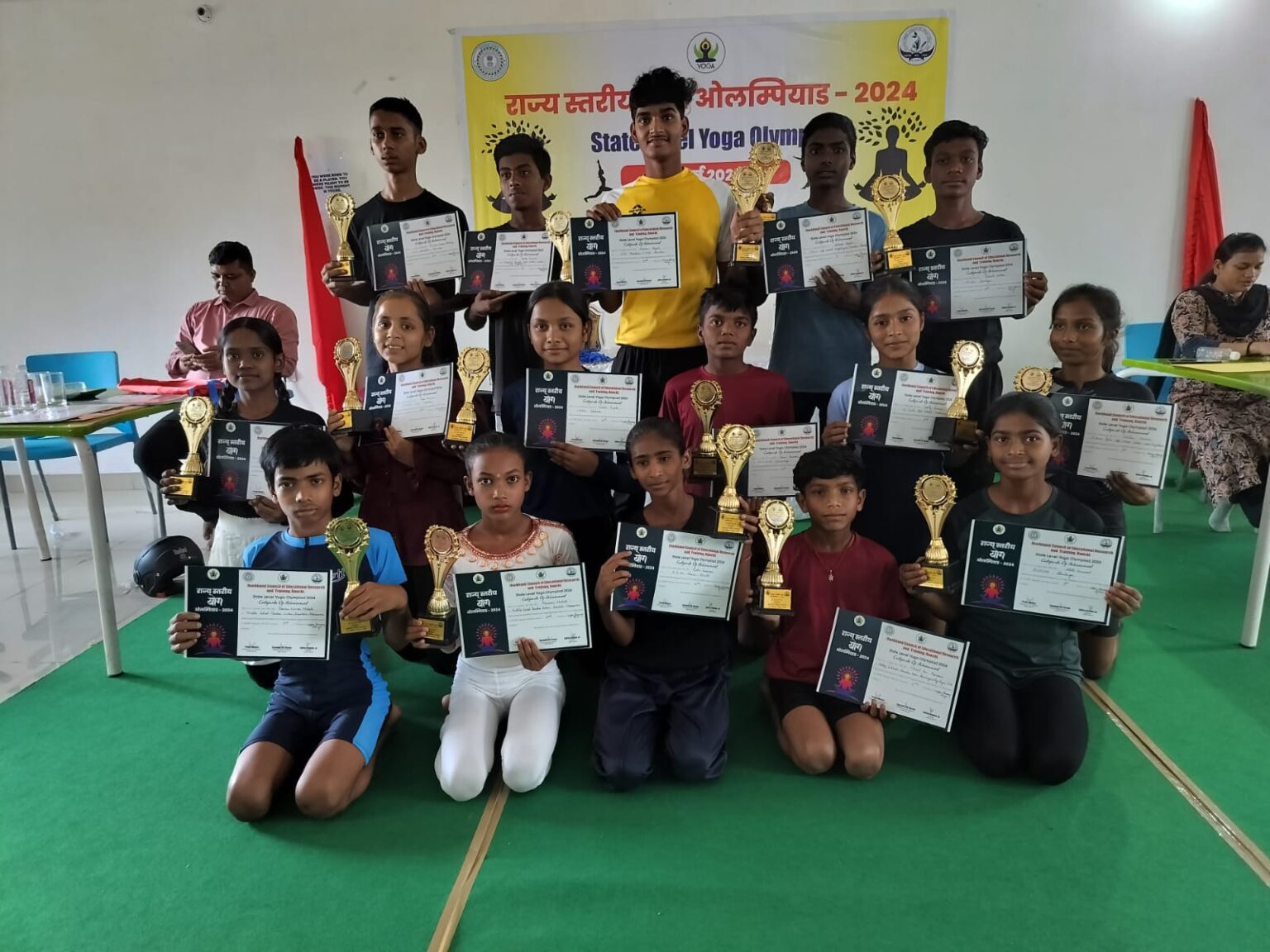 राष्ट्रीय योग ओलंपियाड में 21 जून को भाग लेंगे झारखंड के 16 बच्चे