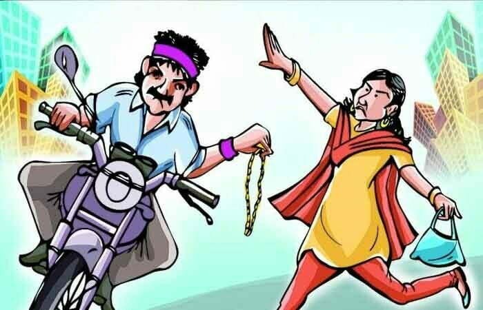 रांची में दिनदहाड़े महिला से सोने की चेन, अंगूठी, बैग और मोबाइल झपट्टा