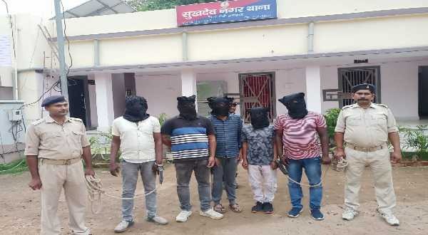 7 क्विंटल डोडा के साथ पांच तस्कर गिरफ्तार