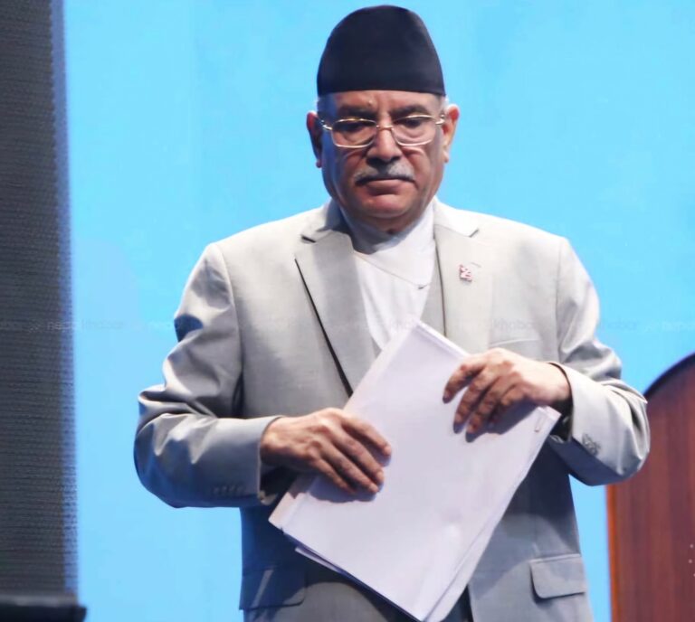 नेपाल में प्रचंड सरकार गिरी, प्रधानमंत्री ने दिया इस्तीफा