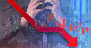 अमेरिका में संभावित मंदी से शेयर बाजार में भूचाल,सेंसेक्स 885 अंक लुढ़का
