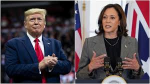 US Presidential Election: कई राज्यों के सर्वेक्षणों में ट्रंप से आगे कमला