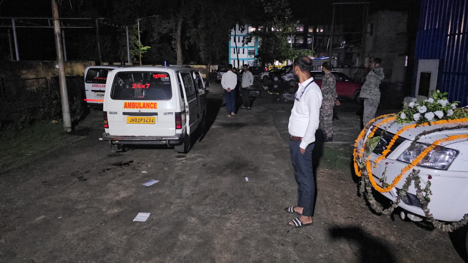 हजारीबाग के चरही में भीषण सड़क दुर्घटना, तीन लोगों की मौत