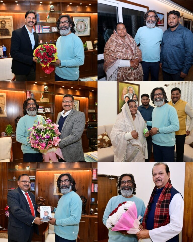 मुख्यमंत्री से मंत्री, सांसद, विधायक और अधिकारियों ने की मुलाकात, दी नए साल की शुभकामनाएं