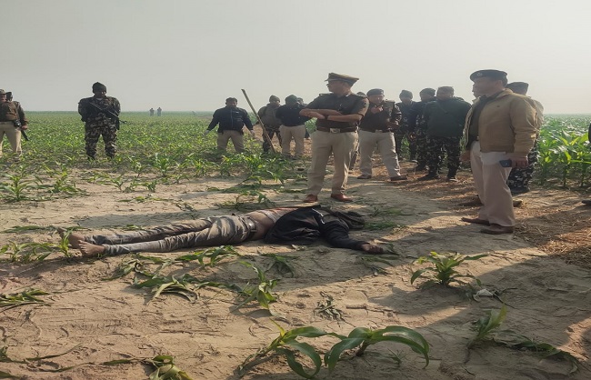 बिहार-बंगाल का कुख्यात अपराधी सुशील मोची मुठभेड़ में ढेर