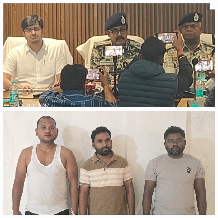 छत्तीसगढ़ के पत्रकार मुकेश की हत्या के तीन आरोपित गिरफ्तार, एसआईटी करेगी मामले की जांच