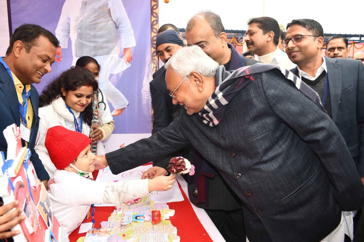 नीतीश ने सारण जिले को दी 985 करोड़ की विकास योजनाओं की सौगात, कहा-डोरीगंज बाजार से विशुनपुरा तक एलिवेटेड रोड