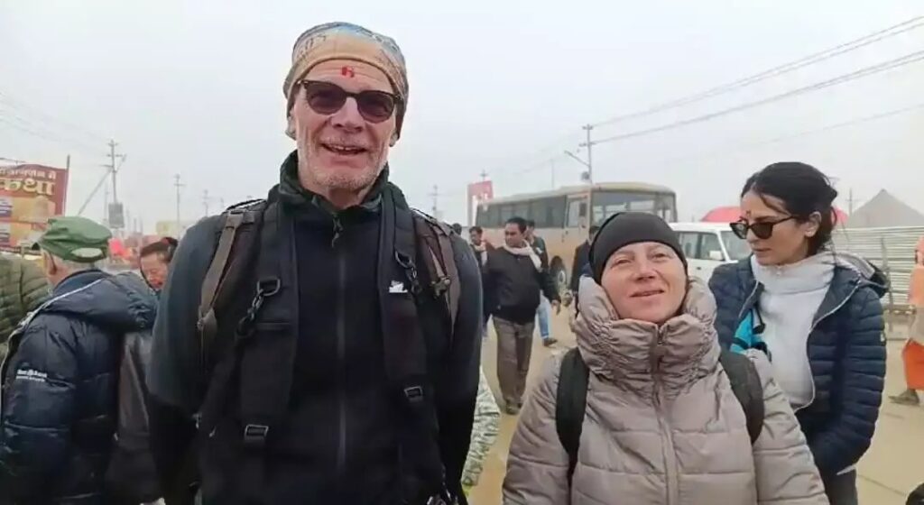 महाकुंभ : स्पेनिश, जर्मन, रशियन और फ्रेंच में गूंजे ‘जय श्रीराम’ और ‘हर-हर गंगे’ के जयकारे