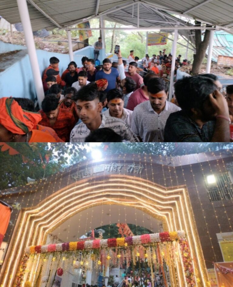 महाशिवरात्रि पर रांची के शिव मंदिरों में श्रद्धालुओं की उमड़ी भीड़