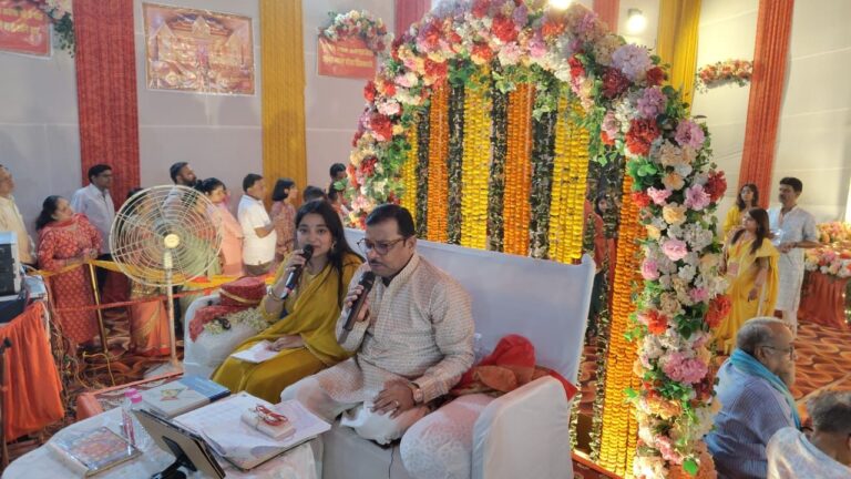 श्री जीण माता जी के वार्षिक महोत्सव में मधुर भजनों पर झूमे श्रद्धालु