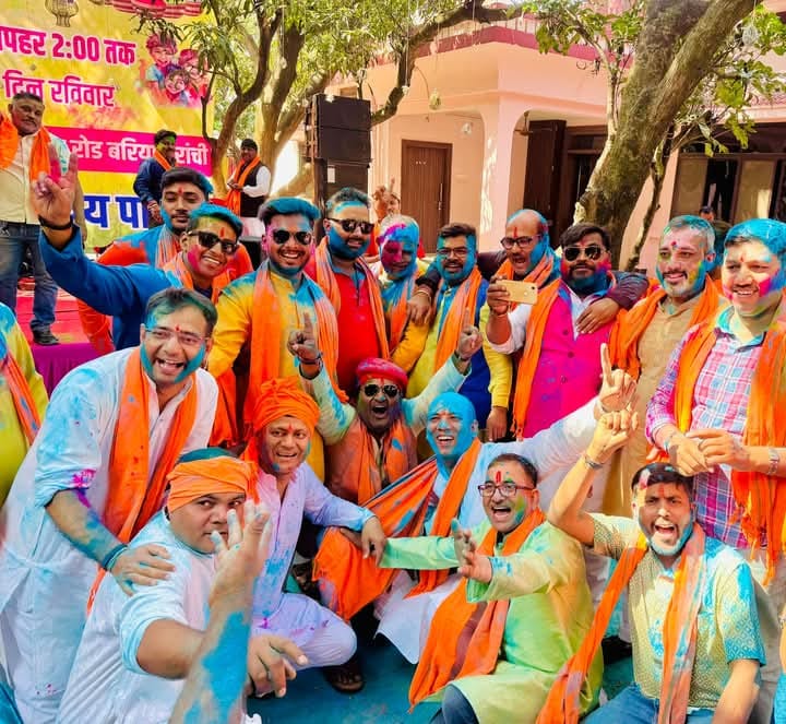 होली मिलन में क्षत्रिय समाज ने एकता और भाईचारा का लिया संकल्प