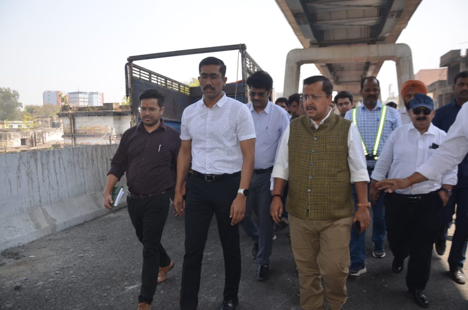 पटना में अशोक राज पथ को जल्द मिलेगी जाम से मुक्ति, डबल-डेकर फ्लाईओवर का निर्माण अंतिम चरण में