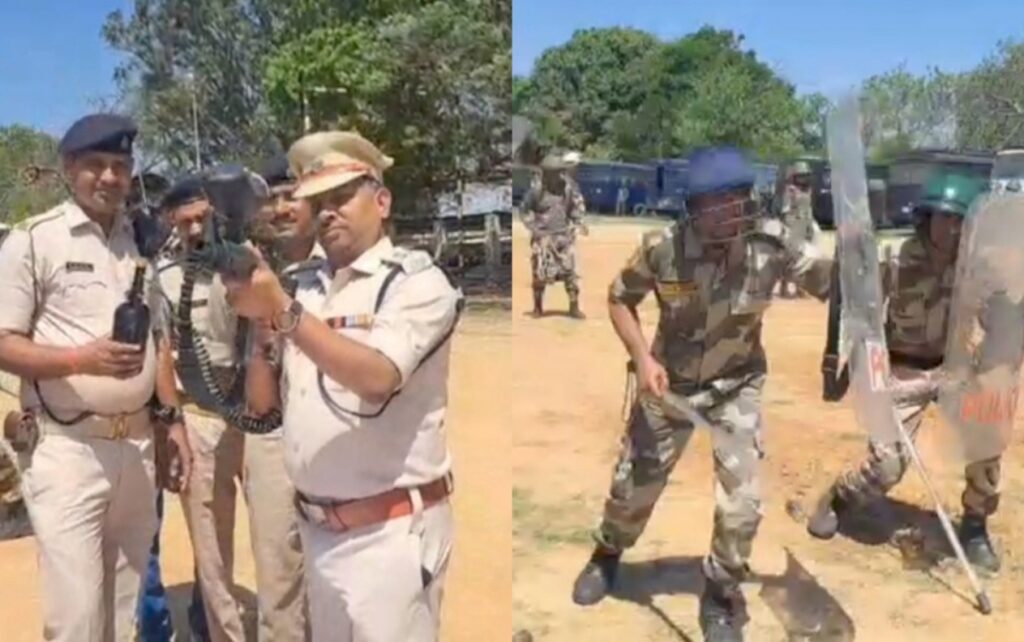 रामनवमी, सरहुल और ईद में उपद्रवियों से निपटने के लिए रांची पुलिस ने किया मॉक ड्रिल