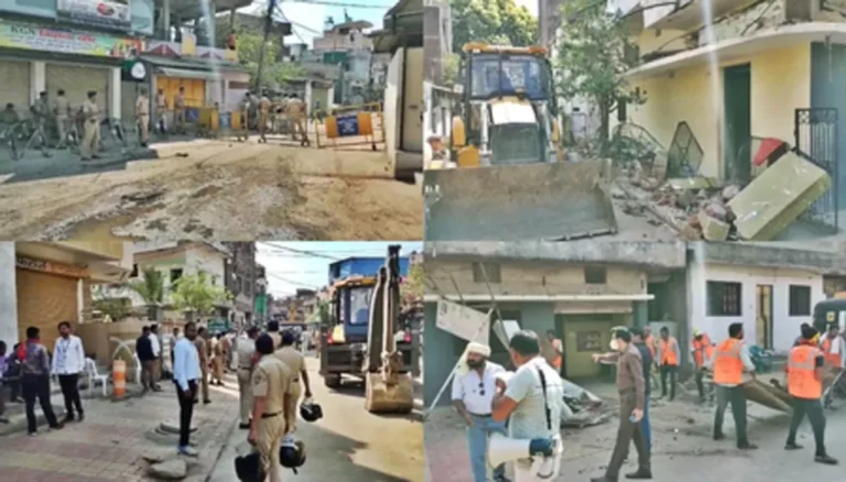 नागपुर हिंसा के मास्टरमाइंड फहीम खान के घर चला बुलडोजर, देशद्रोह का केस दर्ज