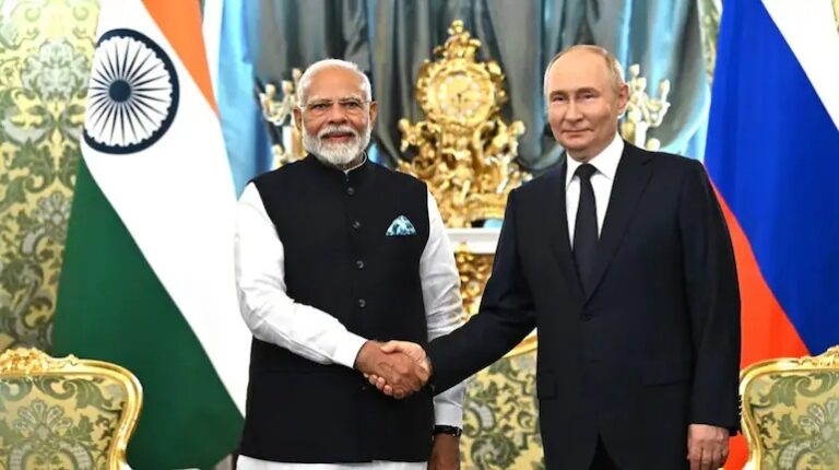 पुतिन ने आएंगे भारत , रूस के राष्टÑपति को मोदी ने दिया न्यौता