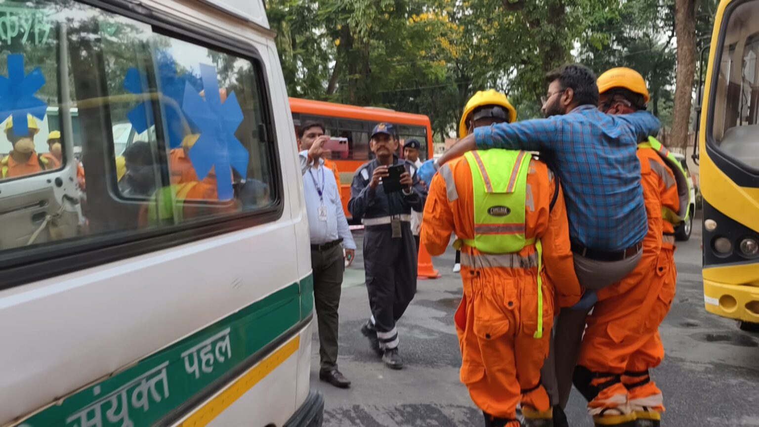 सायरन बजने के साथ रांची में हुई मॉक ड्रिल, मेकॉन को बनाया गया केंद्र