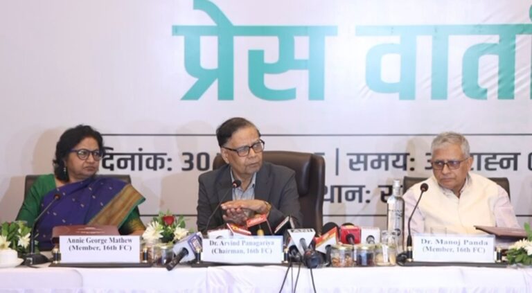 झारखंड में इस वर्ष स्थानीय निकाय चुनाव हो जाएगा, तो मिल जाएगी बकाया राशि : अरविंद पनगढ़िया