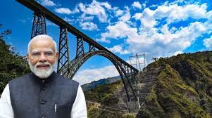 प्रधानमंत्री मोदी जम्मू-कश्मीर में 6 जून को दुनिया के सबसे ऊंचे रेलवे पुल चीनीब ब्रिज करेंगे उद्घाटन,जानें इसकी खासियत