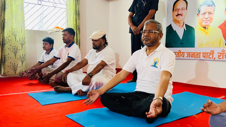 योग भारत की सांस्कृतिक विरासत : बाबूलाल