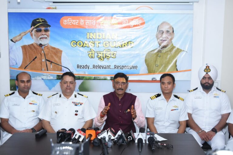 करियर के साथ राष्ट्र सेवा के लिए तटरक्षक बल से जुड़ें झारखंड के युवा : संजय सेठ