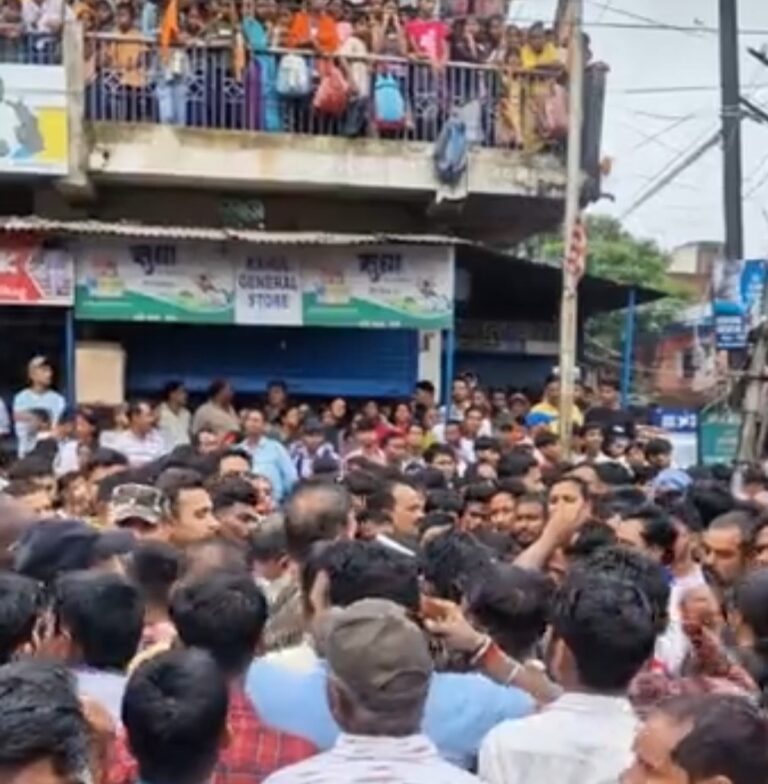 हजारीबाग के जमीन कारोबारी की रांची में मौत ,सड़क जाम