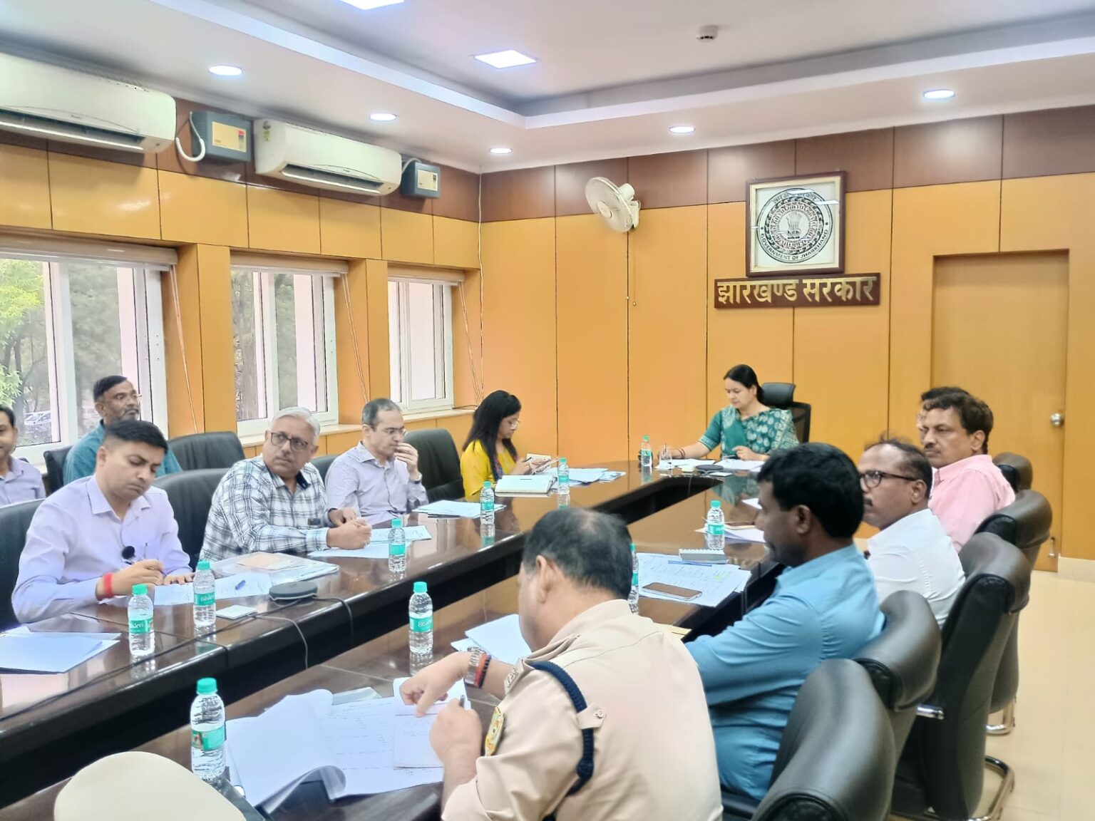 राष्ट्रपति के झारखंड दौरे से पहले सुरक्षा व्यवस्था चाक-चौबंद करें : मुख्य सचिव