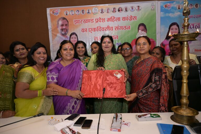 महिलाओं की संगठन में भागीदारी से ही राजनीति में बढेÞगी हिस्सेदारी :शिल्पी नेहा तिर्की