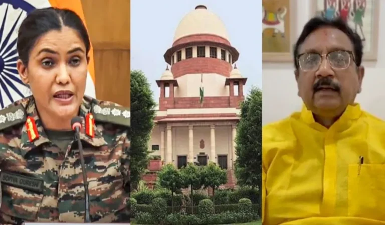 कर्नल सोफिया के खिलाफ टिप्पणी को लेकर SC सख्त , मप्र के मंत्री विजय शाह को लगाई फटकार