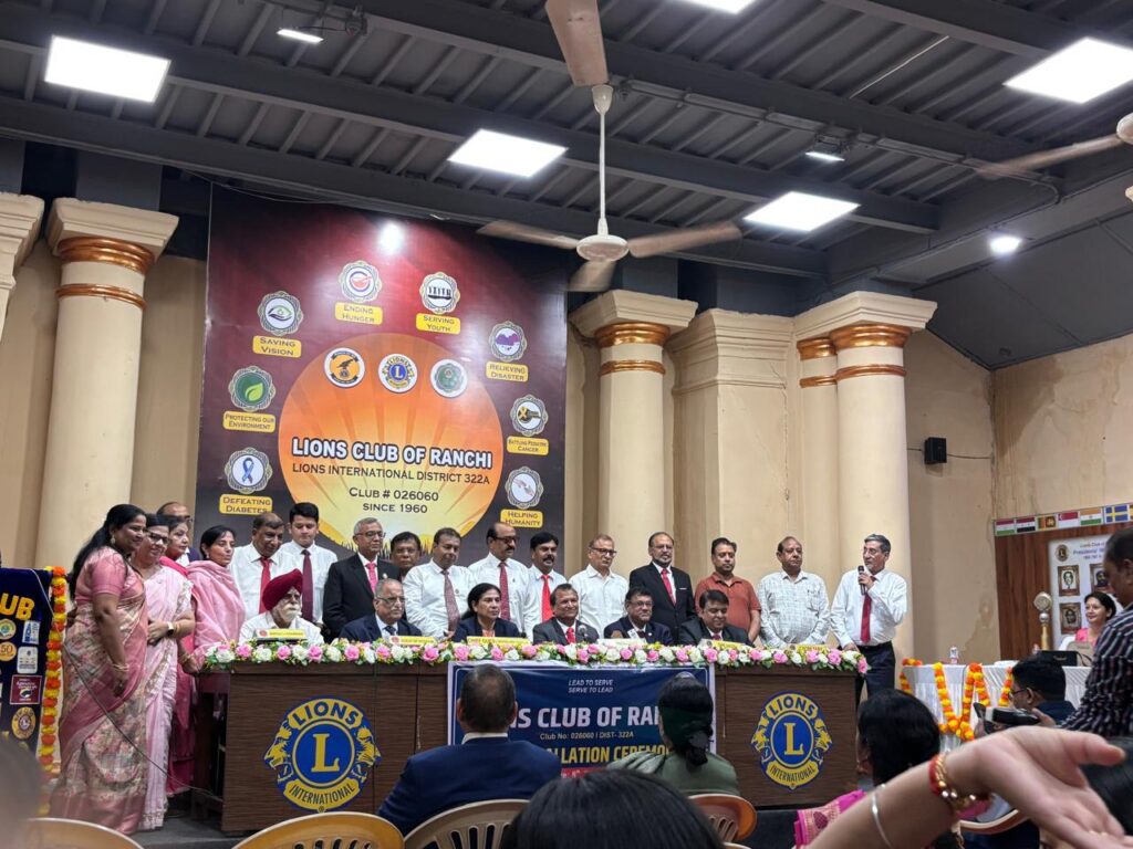 लायंस क्लब आॅफ रांची के अध्यक्ष बने दिलीप बंका