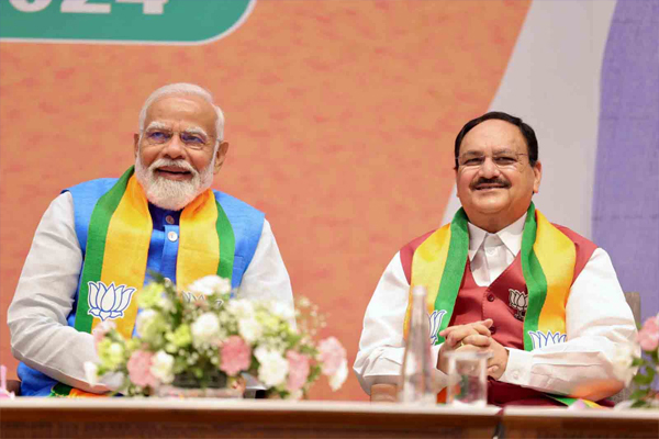 प्रधानमंत्री मोदी और जेपी नड्डा आज एनडीए के उपराष्ट्रपति पद के उम्मीदवार का चयन करेंगे
