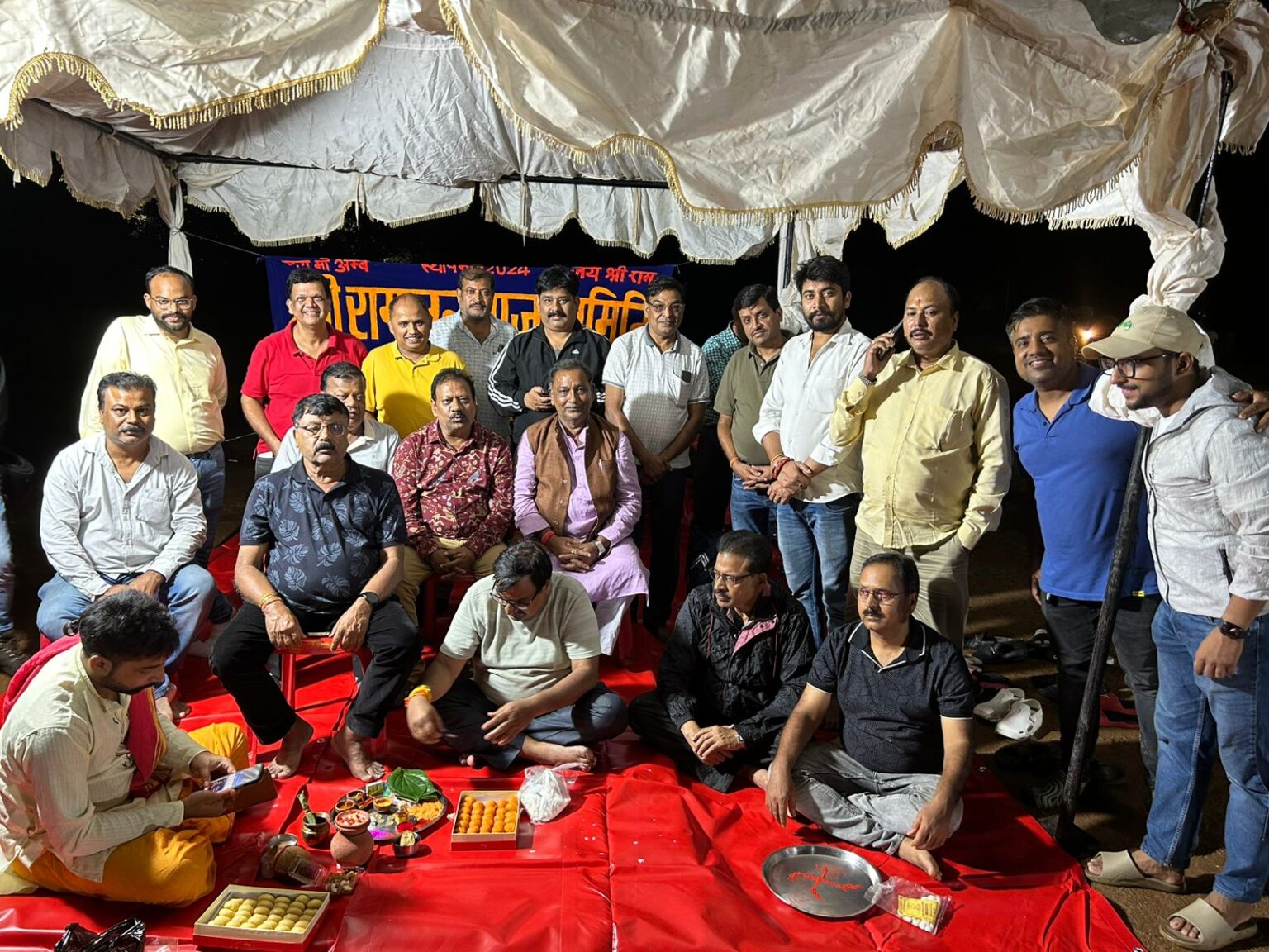 स्वामीनारायण मंदिर की तर्ज पर बनेगा श्री राम लला पूजा समिति का पंडाल