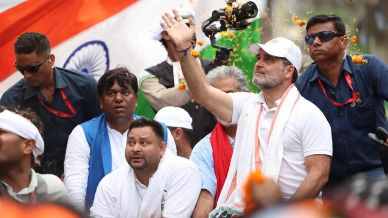 राहुल गांधी के वोट अधिकार यात्रा पर प्रतिदिन खर्च हो रहे एक करोड़