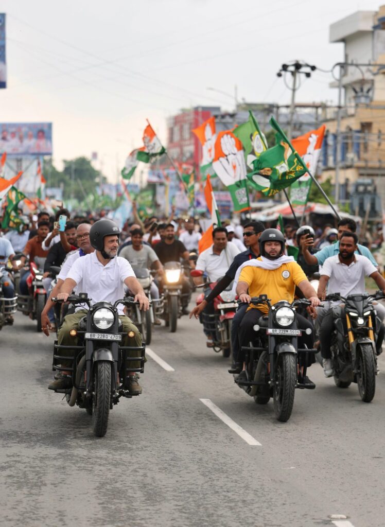 अररिया में बोले राहुल गांधी- SIR संविधान विरोधी, बिहार की जनता चुनाव में देगी जवाब
