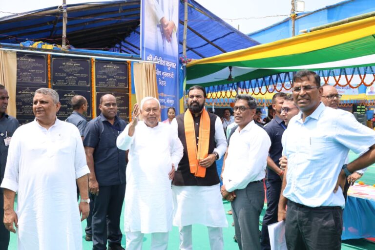 बिहार की तरक्की के लिए कांग्रेस ने कभी काम नहीं किया : नीतीश कुमार