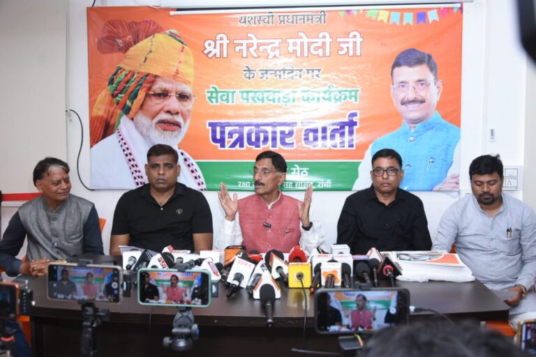 प्रधानमंत्री मोदी का जन्मदिन सेवा, समान व संस्कार उत्सव के रूप में मनाया जाएगा : संजय सेठ