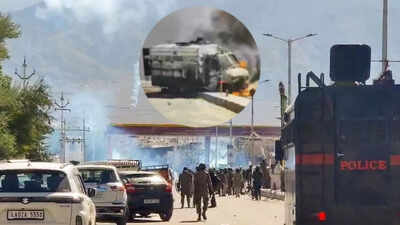 वांगचुक की गिरफ्तारी के बाद लेह में कर्फ्यू, सड़कों पर सन्नाटा, जनजीवन ठप