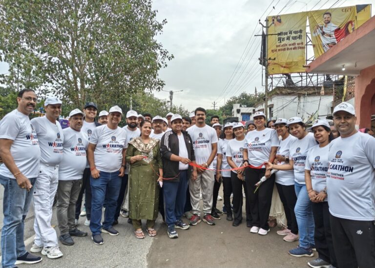 मारवाड़ी युवा मंच और जागृति महिला शाखा ने किया वॉकथॉन