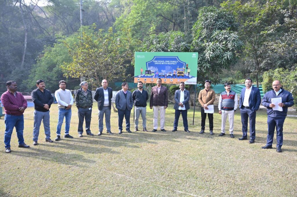 टाटा स्टील के वेस्ट बोकारो डिवीजन में 37वें सड़क सुरक्षा माह की शुरुआत