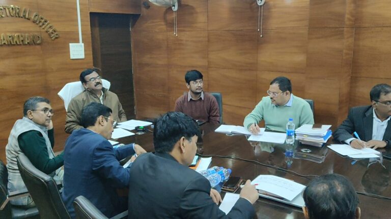 झारखंड में मतदाता मैपिंग 70 प्रतिशत पूरा, एक भी पात्र मतदाता न छूटे : के रवि