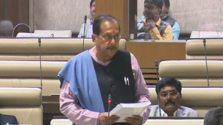 वित्त मंत्री राधाकृष्ण किशोर ने विधानसभा में पेश किया 6450 करोड़ का तृतीय अनुपूरक बजट