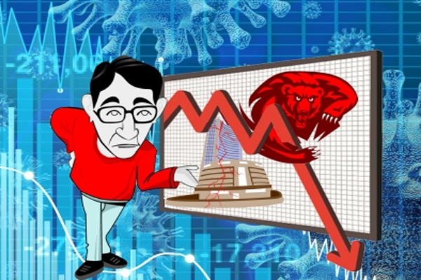 वैश्विक तनावों के बीच गिरावट के साथ लाल निशान में बंद हुआ शेयर बाजार, सेंसेक्स और निफ्टी 2 प्रतिशत गिरे