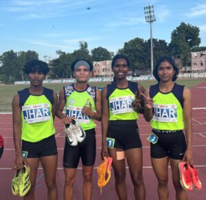 इंटरनेशनल रिले प्रतियोगिता में झारखंड ने जीता एक स्वर्ण और दो कांस्य पदक