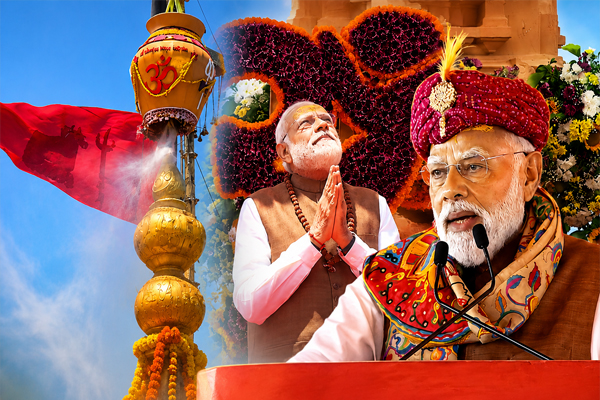 सोमनाथ मंदिर में वैदिक मंत्रों और भजनों के बीच पहली बार कुंभाभिषेक संपन्न