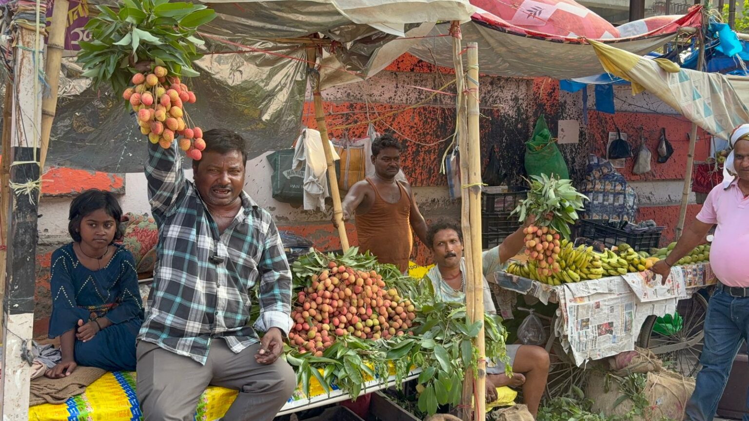 मुजफ्फरपुर की विश्व प्रसिद्ध ‘शाही लीची’ ने दी बाजार में दस्तक