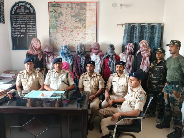 मांडर सामूहिक दुष्कर्म मामले में आठ घंटे के भीतर आठ दरिंदे गिरफ्तार