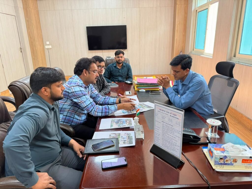 वणी मेले की तैयारियों को लेकर नगर निगम अलर्ट, पहाड़ी मंदिर क्षेत्र का किया निरीक्षण