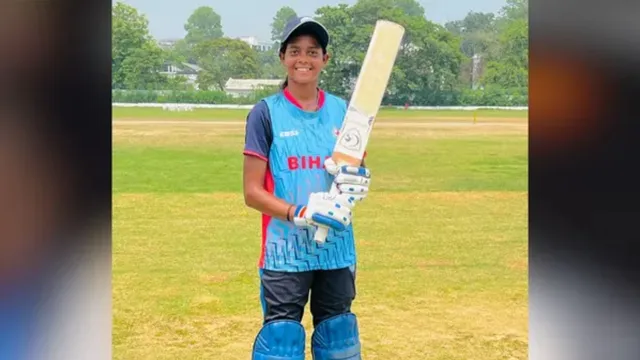 अक्षरा ने चौकों-छक्कों की बारिश, बिहार महिला अंडर-19 वनडे टूर्नामेंट में 68 गेंदों में 164 रन बनाया