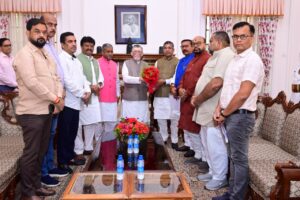 हिमांशु सिंह हत्याकांड की सीबीआई जांच की मांग, भाजपा प्रतिनिधिमंडल ने राज्यपाल को सौंपा ज्ञापन