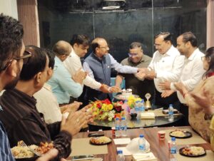 लायन सुनील बने अध्यक्ष, प्रकाश को सचिव का प्रभार