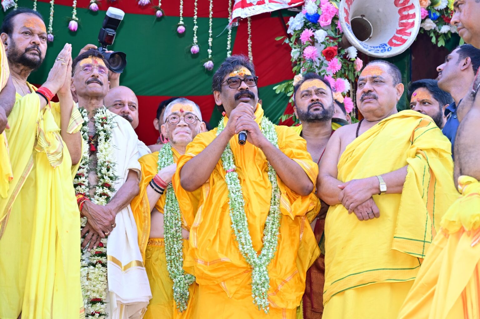 रथयात्रा में शामिल हुए राज्यपाल और मुख्यमंत्री, राज्यवासियों के सुख, शांति, समृद्धि, खुशहाली और उन्नति की कामना की